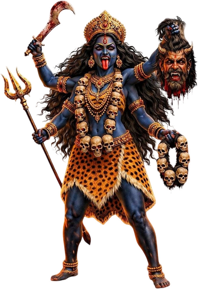 Goddess Kali Amman — spiritual protection and divine guidance